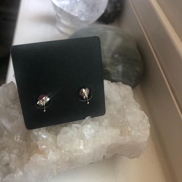 Sterling Silver Eye Earrings Studs 925. NEW. - Picture 4 of 4